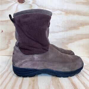 L.L. Bean -Primalot Insulate Fleece -Boots -Brown -Men's -11.5 Wide - 0-GFD3-06